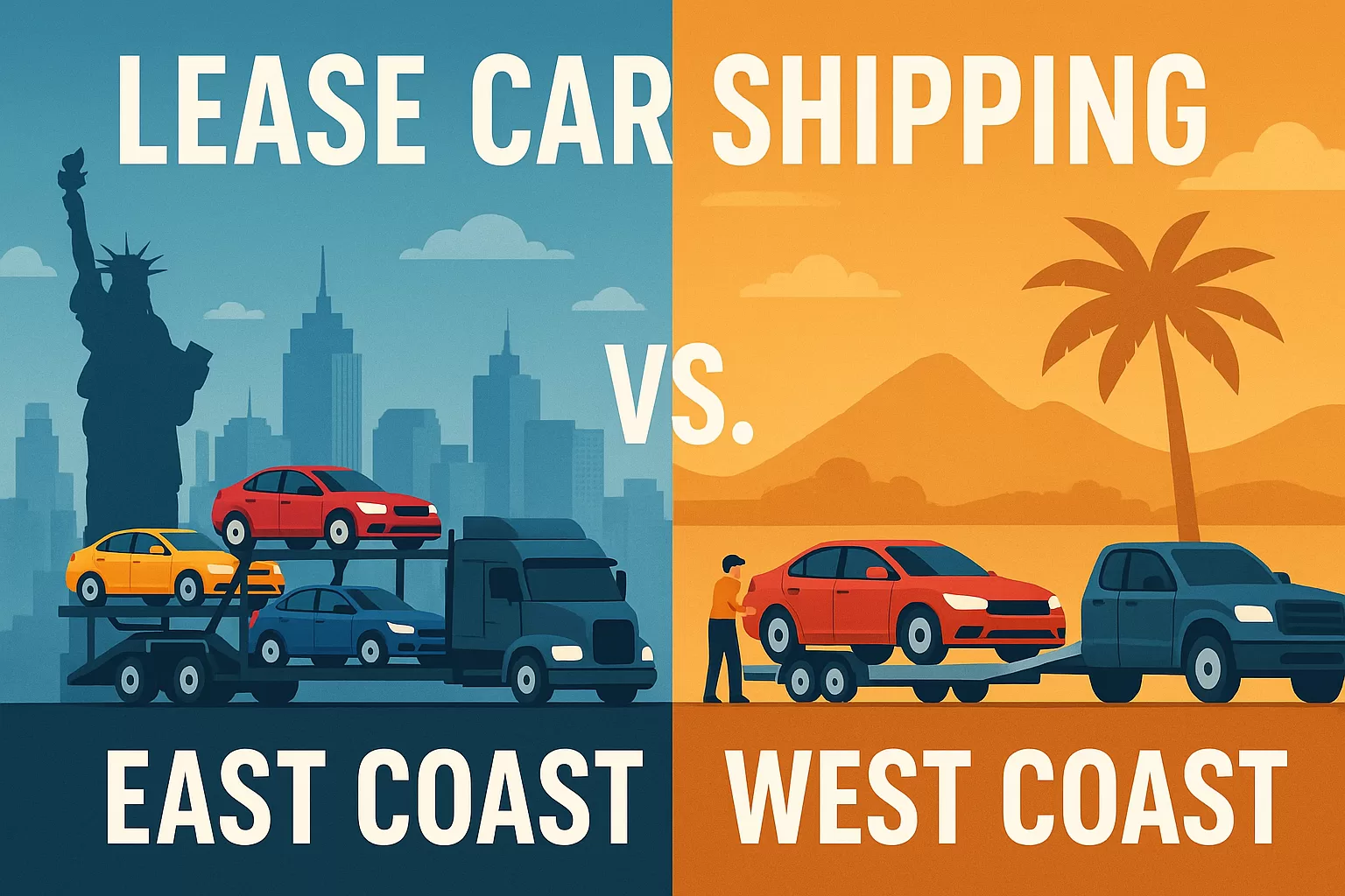 lease car shipping a deep dive into east coast vs. west coast auto hauling in the u.s. presidential