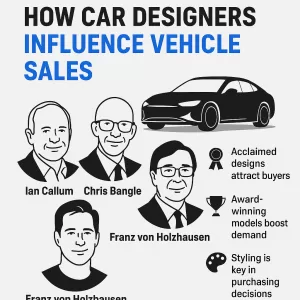 how car designers influence vehicle sales biographies, awards & design impact